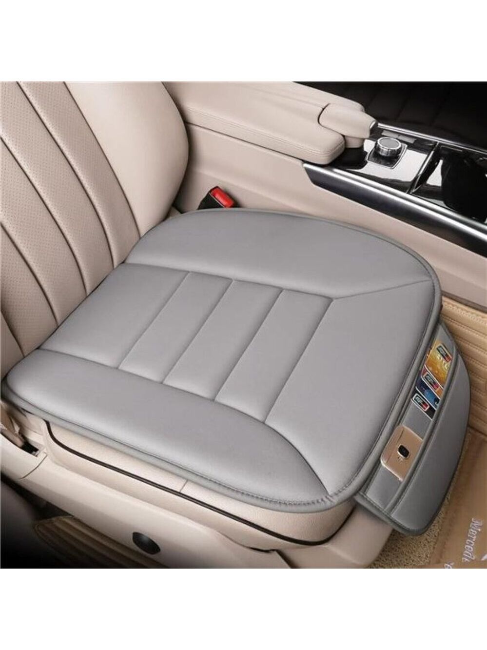Car Seat Cushion Memory Foam Driver Pad Non Slip Comfort Office Chair Vehicle